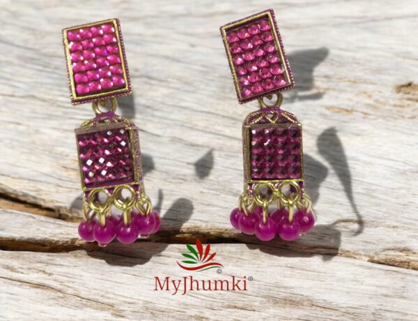 Oxidised Jhumka Earring For Women